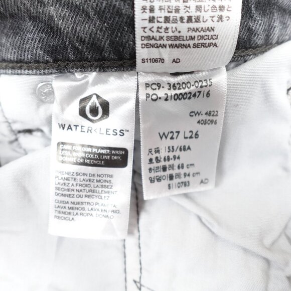 Levi's Premium 501 Jeans Women's 27x26 (29x26 Actual) High Rise Straight Leg - Picture 6 of 13